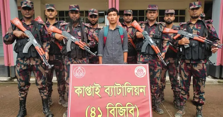আটক মন চন্দ্র চাকমা